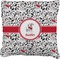 Dalmation Faux-Linen Throw Pillow 20" (Personalized)