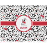 Dalmation Woven Fabric Placemat - Twill w/ Name or Text