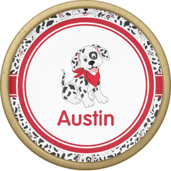 Dalmation Cabinet Knob - Gold (Personalized)