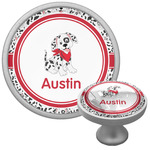 Dalmation Cabinet Knob (Silver) (Personalized)