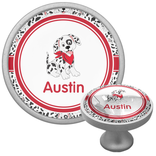 Dalmation Cabinet Knob - Nickel - Multi Angle