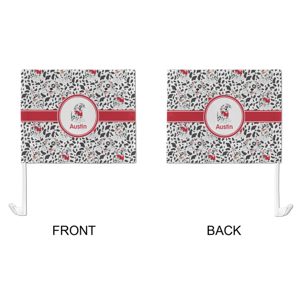 Dalmation Car Flag - Large - APPROVAL