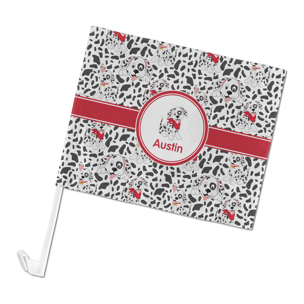 Custom Dalmation Car Flag - Large (Personalized)