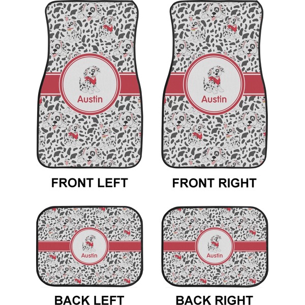 Dalmation Car Floor Mats Set (2F + 2B)