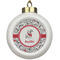 Dalmation Ceramic Ball Ornament (Personalized)