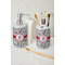 Dalmation Ceramic Bathroom Accessories - LIFESTYLE (toothbrush holder & soap dispenser)