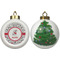 Dalmation Ceramic Christmas Ornament - X-Mas Tree (APPROVAL)
