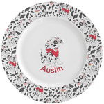Dalmation Ceramic Dinner Plates (Set of 4) (Personalized)
