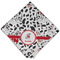 Dalmation Cloth Dinner Napkin - Single w/ Name or Text