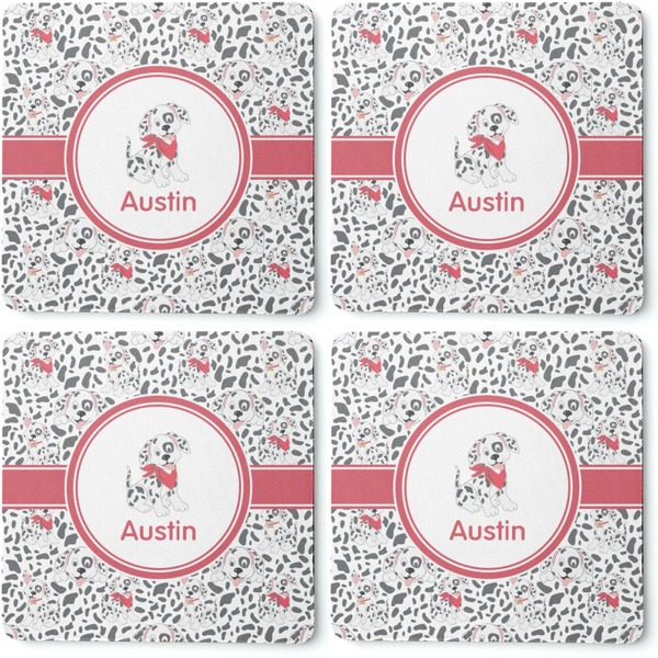 Dalmation Coaster Rubber Back - Apvl