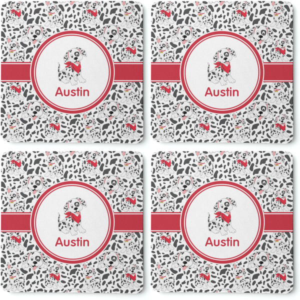 Dalmation Coaster Rubber Back - Apvl