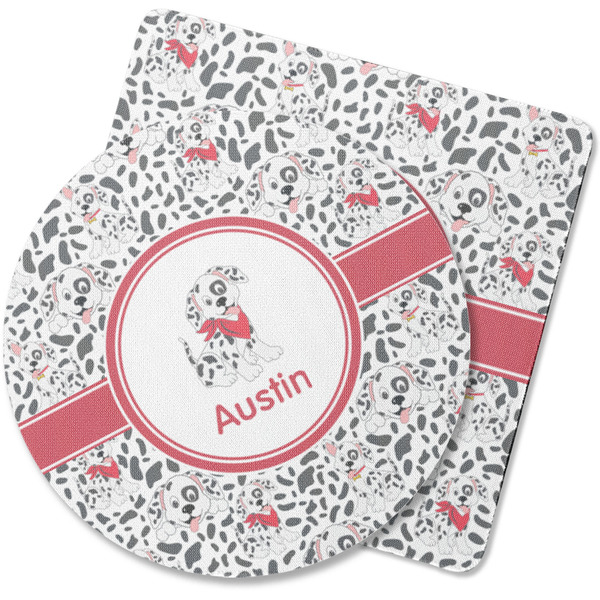 Custom Dalmation Rubber Backed Coaster (Personalized)