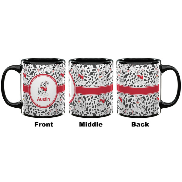 Dalmation Coffee Mug - 11 oz - Black APPROVAL