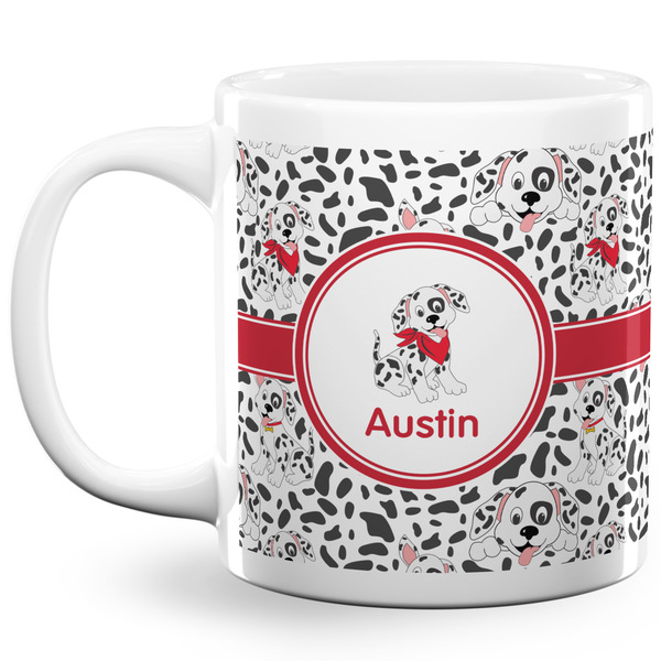 Custom Dalmation 20 Oz Coffee Mug - White (Personalized)