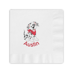 Dalmation Coined Cocktail Napkins (Personalized)
