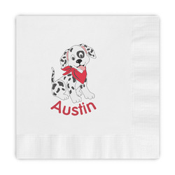Dalmation Embossed Decorative Napkins (Personalized)