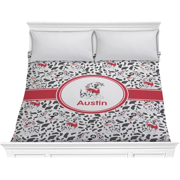 Custom Dalmation Comforter - King (Personalized)