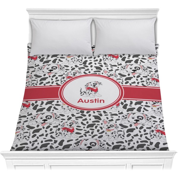 Custom Dalmation Comforter - Full / Queen (Personalized)