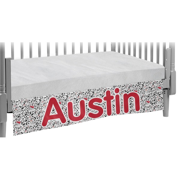 Custom Dalmation Crib Skirt (Personalized)