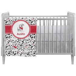 Dalmation Crib Comforter / Quilt (Personalized)