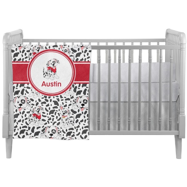 Custom Dalmation Crib Comforter / Quilt (Personalized)