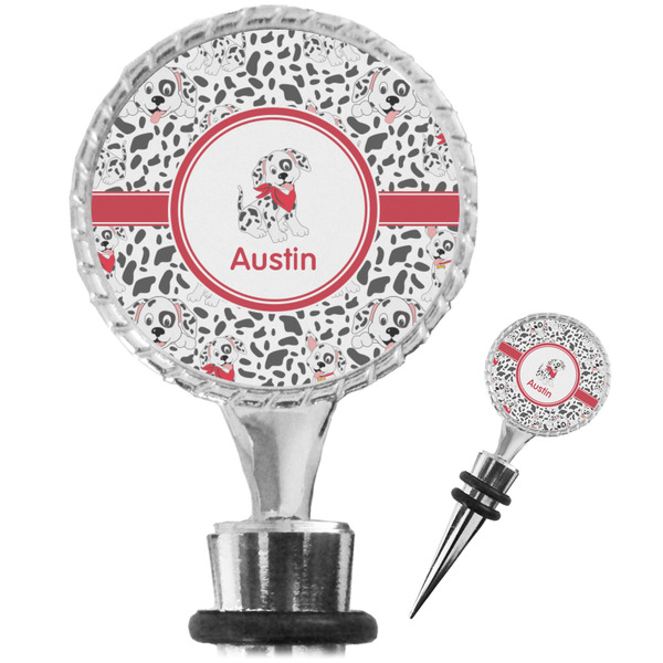 Custom Dalmation Wine Bottle Stopper (Personalized)