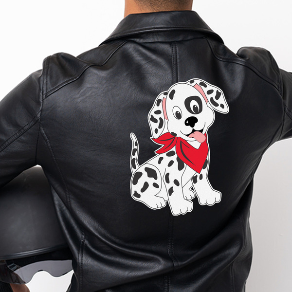 Dalmation Custom Shape Iron On Patches - XXXL - APPROVAL