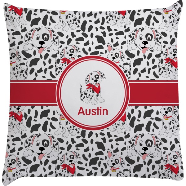 Custom Dalmation Decorative Pillow Case (Personalized)