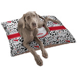 Dalmation Dog Bed - Large w/ Name or Text
