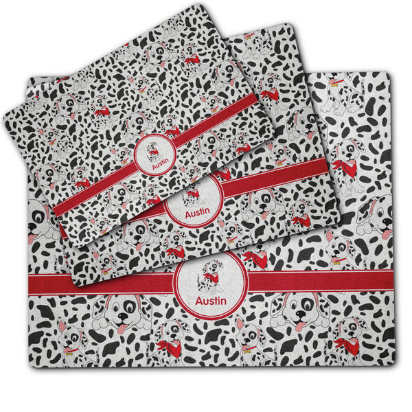 Dalmation Dog Food Mat - MAIN (sm, med, lrg)