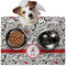 Dalmation Dog Food Mat - Medium LIFESTYLE
