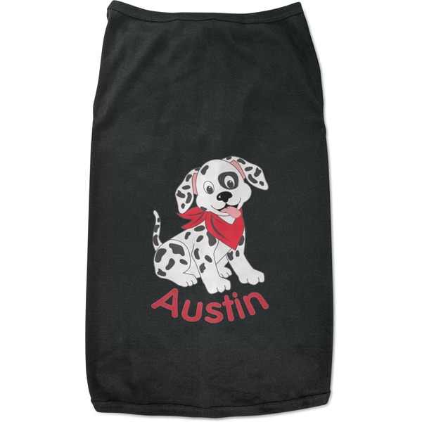 Custom Dalmation Black Pet Shirt - 3XL (Personalized)