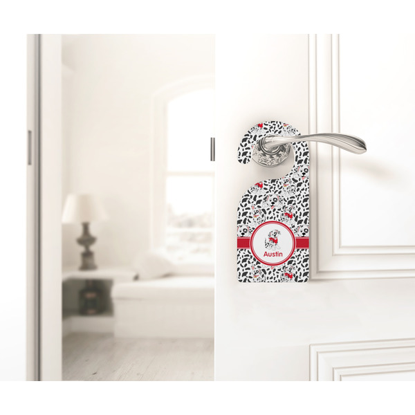 Dalmation Door Hanger - LIFESTYLE