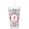 Dalmation Double Wall Tumbler with Straw (Personalized)