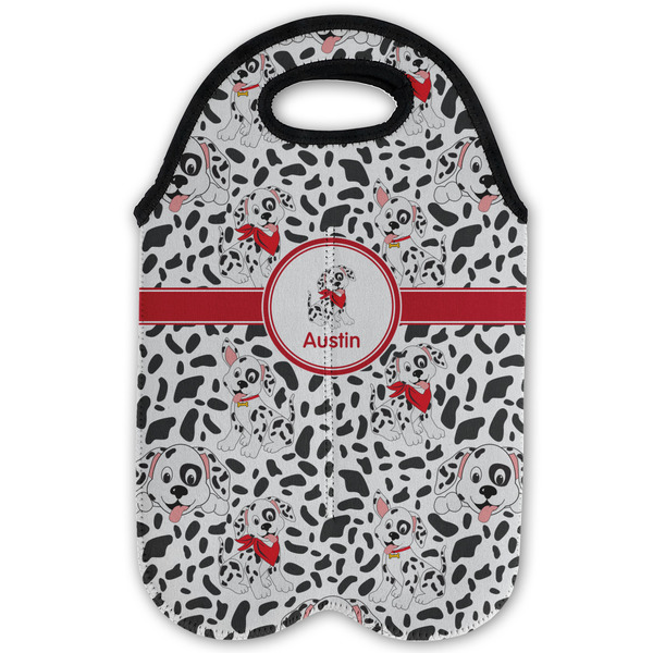 Dalmation Double Wine Tote - Flat (new)