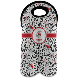 Dalmation Wine Tote Bag (2 Bottles) (Personalized)