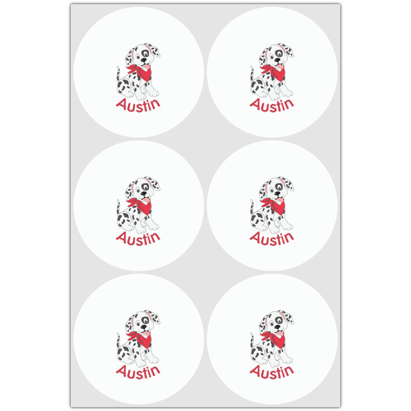 Dalmation Drink Topper - Large - Set of 6