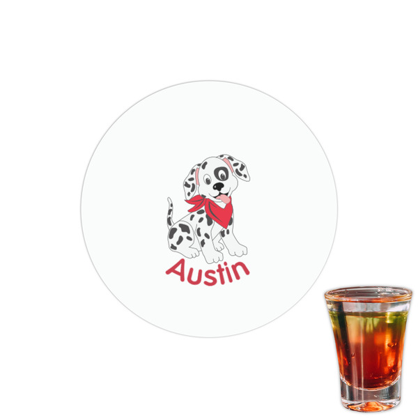 Custom Dalmation Printed Drink Topper - 1.5" (Personalized)