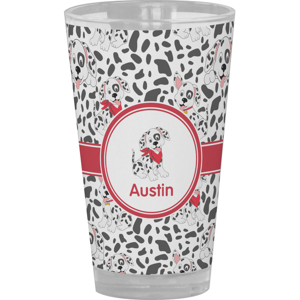 Custom Dalmation Pint Glass - Full Color (Personalized)
