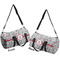 Dalmation Duffle bag large front and back sides
