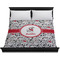 Dalmation Duvet Cover - King - On Bed - No Prop