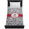 Dalmation Duvet Cover - Twin - On Bed - No Prop