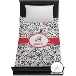 Dalmation Duvet Cover - Twin (Personalized)