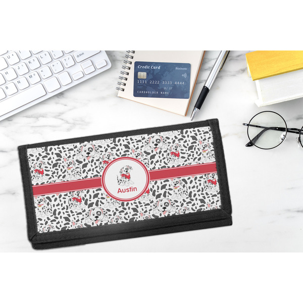 Dalmation DyeTrans Checkbook Cover - LIFESTYLE