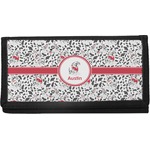 Dalmation Canvas Checkbook Cover (Personalized)
