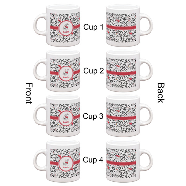 Dalmation Espresso Cup Set of 4 - Apvl