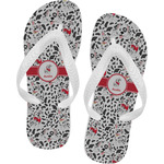 Dalmation Flip Flops - Small (Personalized)