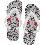 Dalmation Flip Flops - XSmall (Personalized)