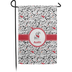 Dalmation Small Garden Flag - Single Sided w/ Name or Text