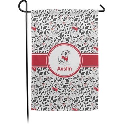 Dalmation Small Garden Flag - Double Sided w/ Name or Text